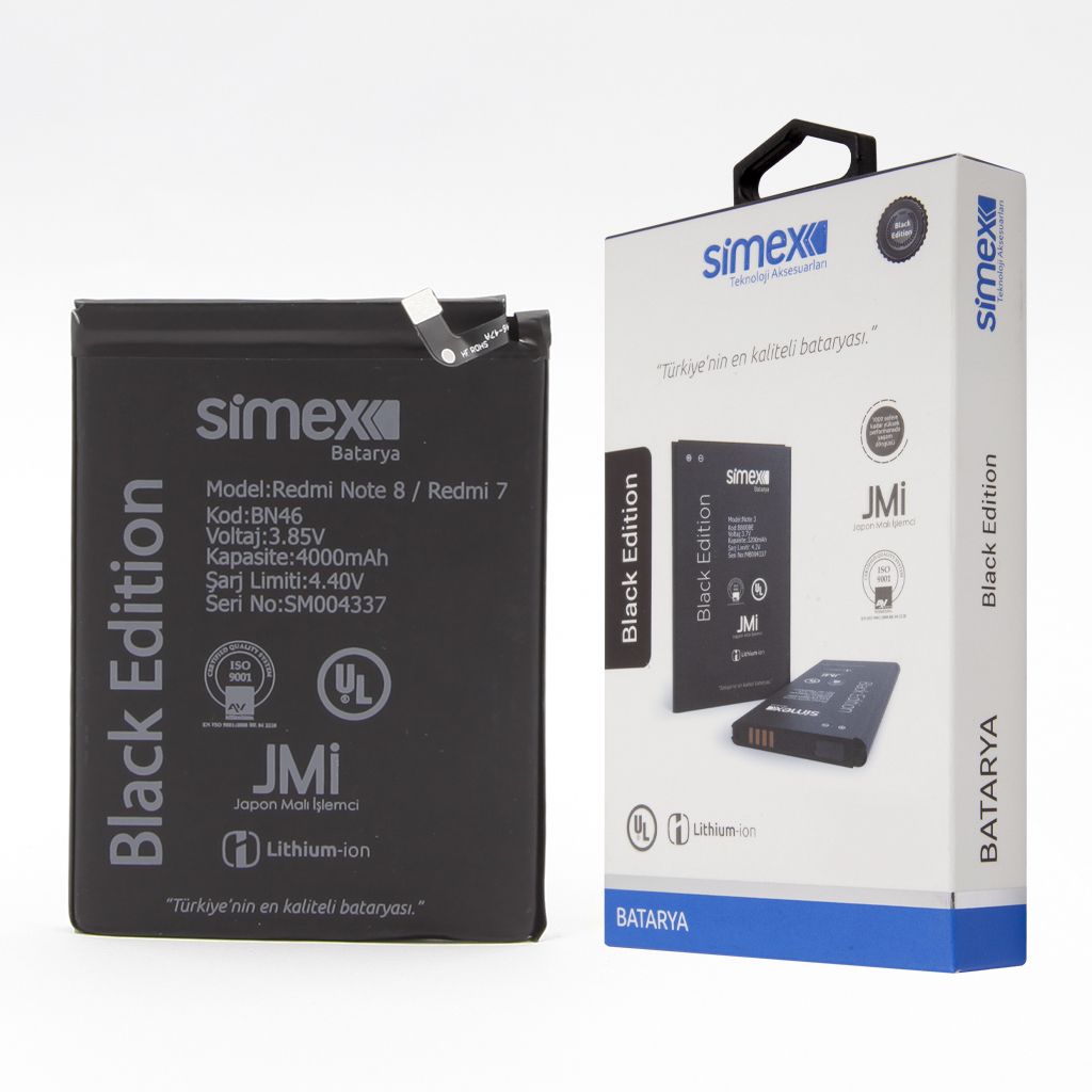 Simex Xiaomi Redmi Note8 / Redmi7 SBT-01  Batarya SBT-01 - 1