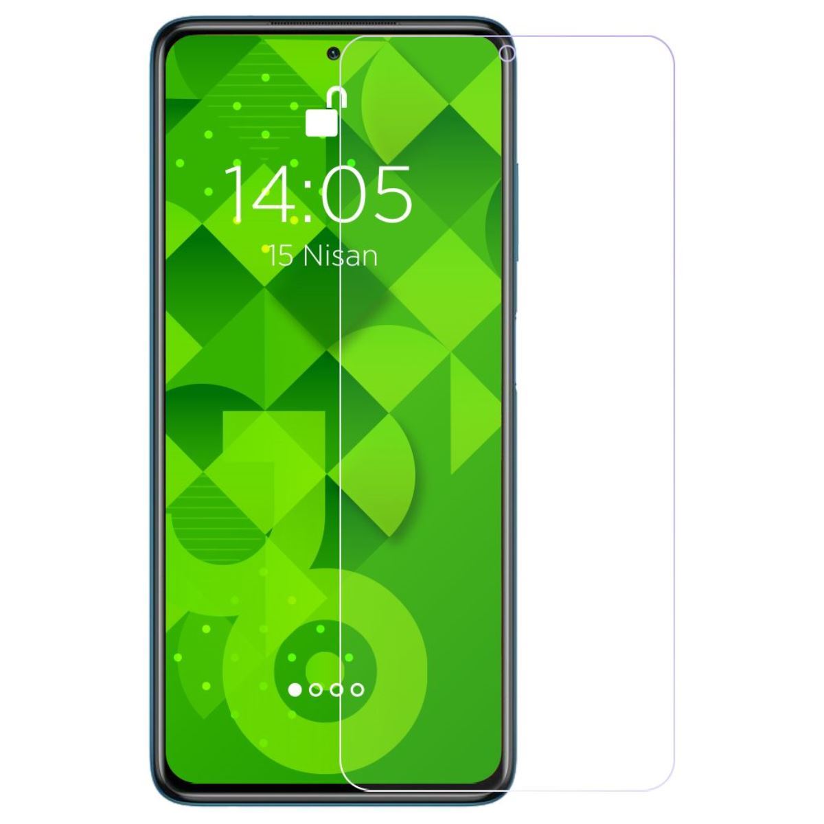 Jopus Xiaomi Poco X3 / X3 Pro Cek-101   Cam Ekran Koruyucu Seffaf - 1