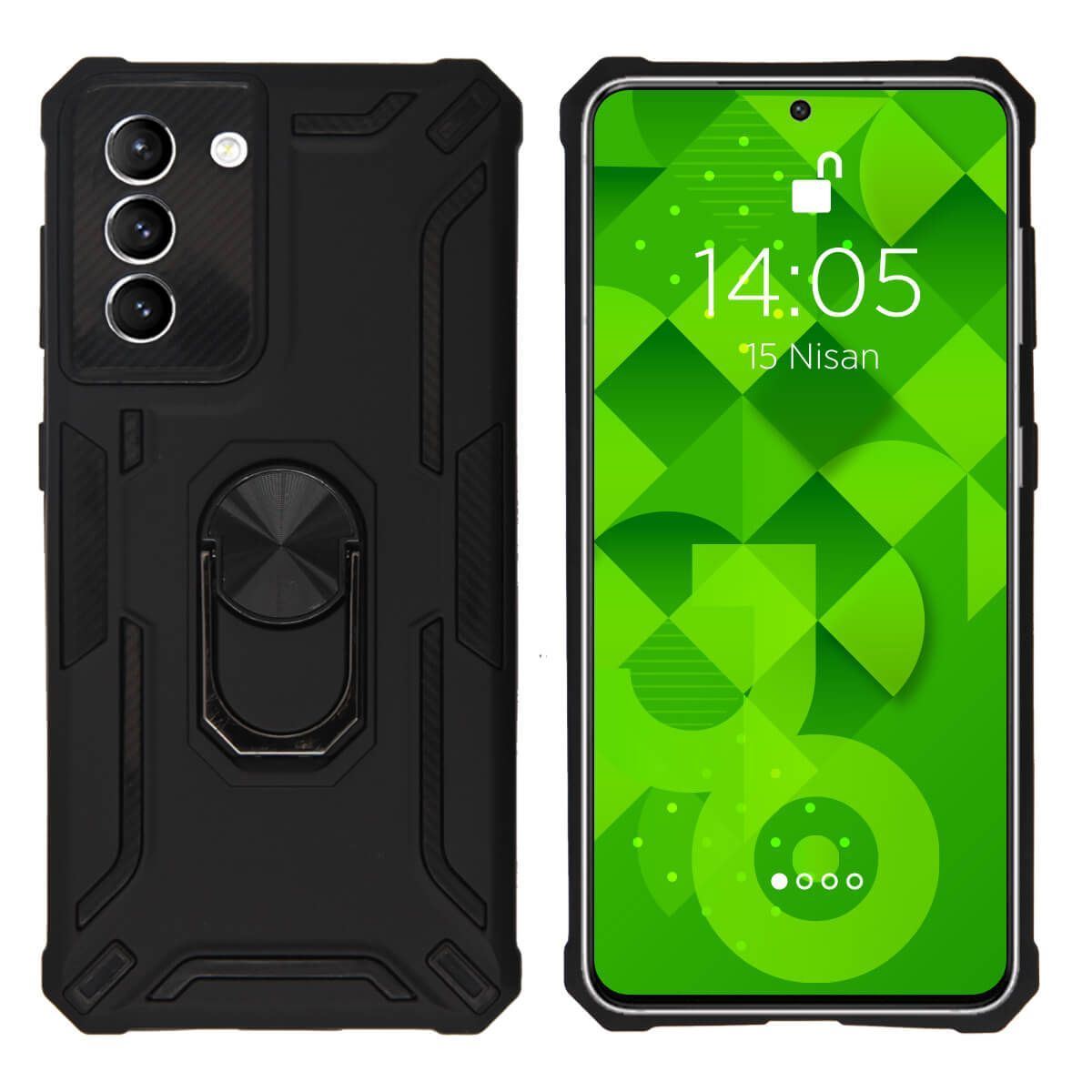 Jopus Samsung S21 JS-249 Turbot Phone Case Siyah - 1