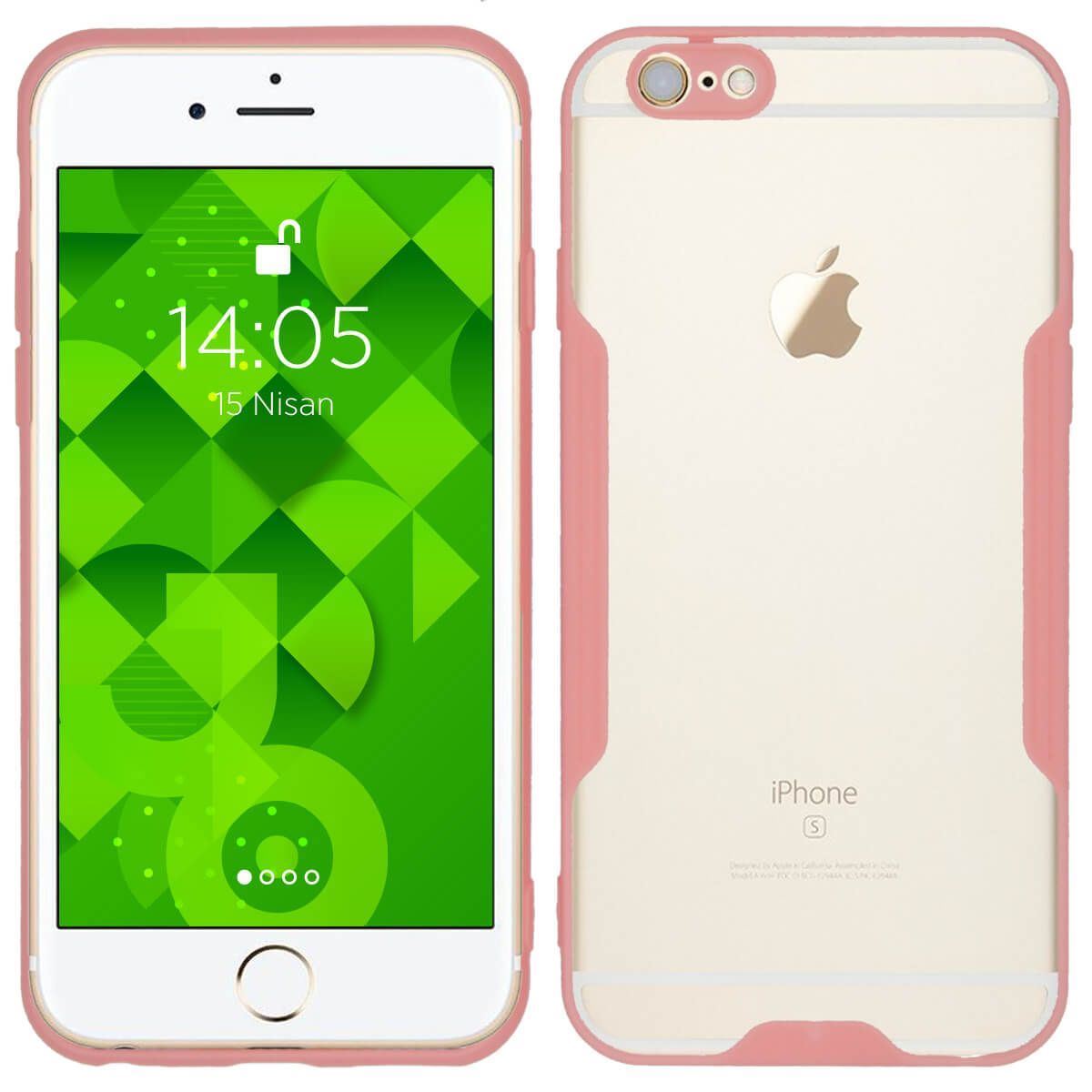Jopus iPhone 6G JS-250 Mellow   Silikon Kilif Pembe - 1