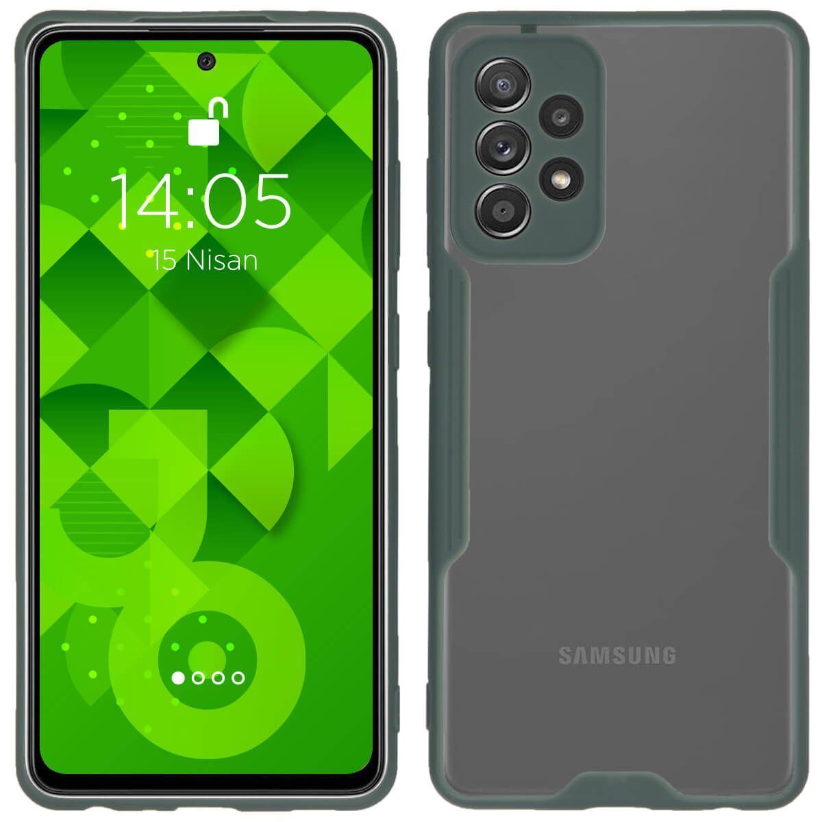 Jopus Samsung A52 JS-250 Mellow Phone Case Green - 1