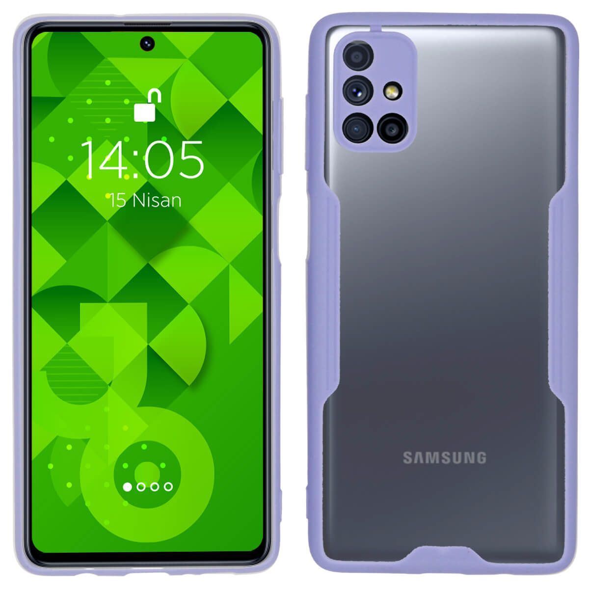 Jopus Samsung M51 JS-250 Mellow Phone Case Lila - 1