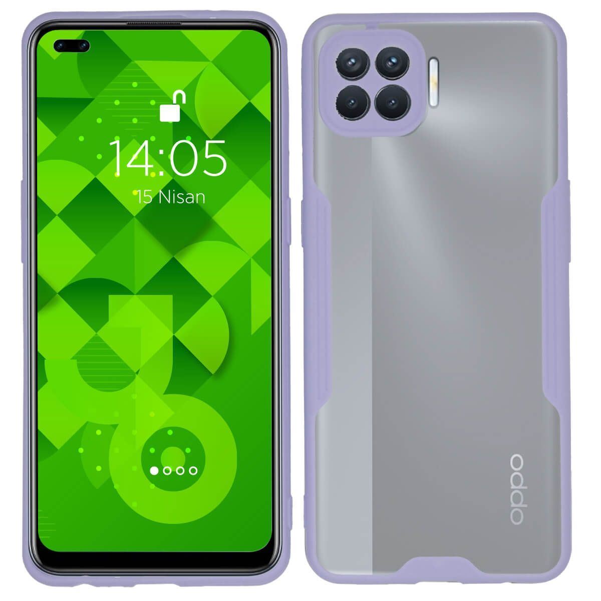 Jopus Oppo Reno4 Lite JS-250 Mellow Phone Case Lila - 1