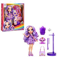 RAİNBOW HİGH 120223 MODA BEBEĞİ VİOLET WİLLOW PARLAK SLİME VE EVCİL HAYVAN 3+ 1