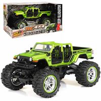 SUNMAN KUMANDALI ARABA 61447U JEEP 4x4 GLADİATOR ROCK CRAWLER PİLLİ USB KABLOLU 2.4GHZ 6+ 1