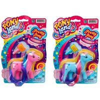 SUNMAN PONY LAND 9210721 SAÇ TARAMA PONY FİGÜR 4+ 1