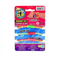 SUNMAN JARU ZIP CLIP 4785 BİLEKLİK FERMUAR KLİPSLERİ 3 LÜ KARTELA 4+ 2