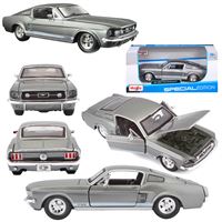 MAİSTO SPECİAL EDİTİON 31260 1967 FORD MUSTANG GT DİE CAST METAL 1:24 3+ 1