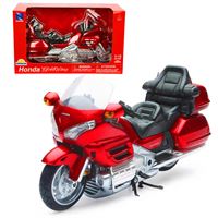 SUNMAN NEW RAY MOTOSİKLET 57253A HONDA GOLD WİNG DİE-CAST WİTH PLASTİC 1:12 5+ 1
