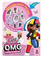 DOĞAN BOYAMA KİTABI LOL SUPRİSE EĞLENCEYE AÇILAN PENCERE ÇIKARTMALI 16 SYF 1