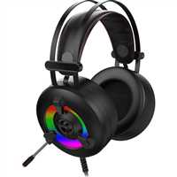 RAMPAGE OYUNCU KULAKLIK MİRACLE-X2 PLUS KABLOLU USB SİYAH RGB LED 7.1 SURROUND SOUND SİSTEM 3