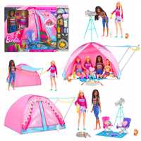 BARBİE HGC18 LETS GO CAMPİNG MALİBU VE BROOKLYN KAMPTA 3+ 6