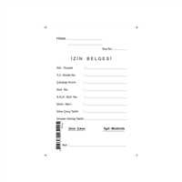 DİLMAN İZİN BELGESİ OTOKOPİLİ 12 Lİ 3049 1