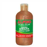 ALPİNO AKRİLİK BOYA 250 ML METALİK BRONZE DV-0134 1