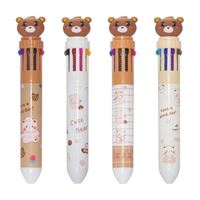 MELODY TÜKENMEZ KALEM 10 RENKLİ 203 AYICIK 36 LI 2