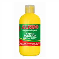 ALPİNO AKRİLİK BOYA 250 ML SARI DV-021 1