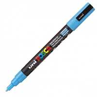 UNİ POSTER MARKÖRÜ POSCA PC-3M 09-1.3 MAVİ 6 LI 1
