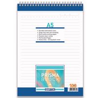 GIPTA BLOKNOT PRİSMA A5 ÜSTTEN SPİRALLİ KARTON KAPAK 100 YP ÇİZGİLİ 6 LI 1379 1