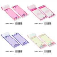 KUROMİ - HELLO KİTTY NOT DEFTERİ 9x23 12 Lİ 168-41 1