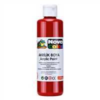 NOVA COLOR AKRİLİK BOYA 250 ML KIRMIZI NC-3011 1