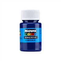 NOVA COLOR KUMAŞ BOYASI ŞİŞE 30 ML MAVİ 12 Lİ NC-161 1