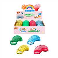 SUNMAN ZAPP TOYS STRES YAYI A0596-ZOO RAİNBOW VAHŞİ HAYVAN DESENLİ 12 Lİ 3+ 1