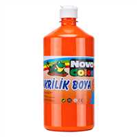 NOVA COLOR AKRİLİK BOYA 1000 GR TURUNCU NC-228 1