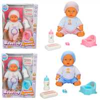 SUNMAN BEBEK 30011 BEBELOU TUVALET ZAMANI ALTINI ISLATAN KONUŞAN PİLLİ 32 CM 3+ 1