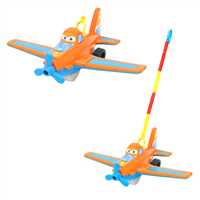 BY TOYS SÜRTMELİ HÜR KUŞ UÇAK 554 SOPALI 3+ 3