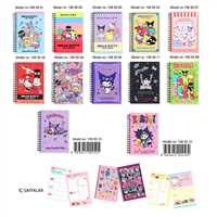 KUROMİ - HELLO KİTTY PLANNER DEFTER 17x24 SPİRALLİ 158-30 6
