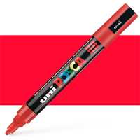 UNİ POSTER MARKÖRÜ POSCA PC-5M 1.8-2.5 KIRMIZI 6 LI 1
