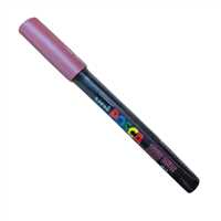 UNİ POSTER MARKÖRÜ POSCA PC-1MR 07 METALİK KIRMIZI 6 LI 1
