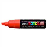 UNİ POSTER MARKÖRÜ POSCA PC-8K 8.0 TURUNCU 6 LI 1