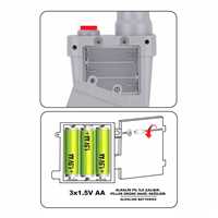 KAYYUM MODERN LAVABO 7021M MAVİ MUTFAK SETİ PİLLİ 3+ 7