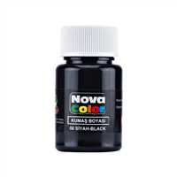 NOVA COLOR KUMAŞ BOYASI ŞİŞE 30 ML SİYAH 12 Lİ NC-164 1