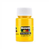 NOVA COLOR KUMAŞ BOYASI ŞİŞE 30 ML SARI 12 Lİ NC-159 1
