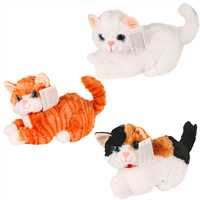 KZL PELÜŞ KEDİ 1609032 YATAN SESLİ 25 CM 3+ 1