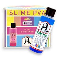 SÜDOR MONALİSA SLİME YAPIŞTIRICI FOSFORLU MAVİ 70 ML 12 Lİ SL01-13 1