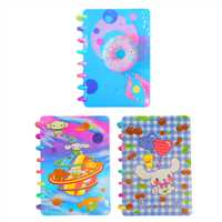 MOTTO DEFTER A5 RENKLİ SPİRAL MOT-2000-2005 KUROMİ-CİNNAMOROLL-UNİCORN-DONUT 6