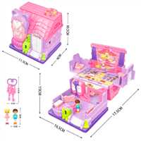 VARDEM SÜRPRİZ EV SERİSİ QF2910-11-12-13-14-15 AKSESUARLI AÇILIP KATLANIR IŞIKLI MÜZİKLİ 3+ 8