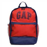 GAP OKUL ÇANTASI 03500 KIRMIZI LACİVERT FİLE DETAY ÜÇ BÖLMELİ 1