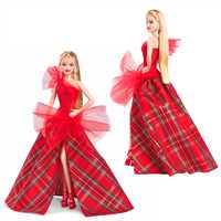 BARBİE MUTLU YILLAR BEBEĞİ SARIŞIN HRM61 HOLİDAY BARBİE 2024 6+ 6