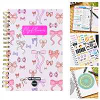 BAM MY PLANNER KONUŞAN AJANDA 17x24 SPİRALLİ SERT KAPAK HAFTALIK 4