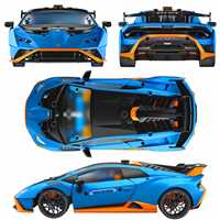 CLEMENTONİ BİLİM VE OYUN 64815 LAMBORGHİNİ HURACAN STO 8+ 6