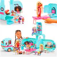 LOL SURPRİSE OMG 502500 IŞILTILI KARAVAN GLAMN GO CAMPER 3+ 6