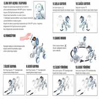 VARDEM İNTERAKTİF AKILLI ROBOT KÖPEK 6601 KUMANDALI ŞARJLI 3+ 4