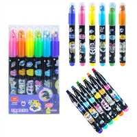 TİANHAO YILDIZ BASKI UÇLU FOSFORLU KALEM 6 RENK H531 1