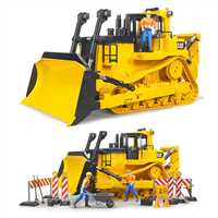 BRUDER BR02452 CAT CATERPİLLAR BÜYÜK PALETLİ BULDOZER 1:16 4+ 6