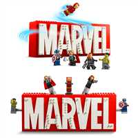 LEGO MARVEL 76313 MARVEL LOGO MİNİ FİGÜRLER 931 PARÇA 12+ 2