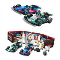 LEGO CİTY 60444 F1 GARAGE MERCEDES AMG ALPİNE CARS 678 PARÇA 7+ 2